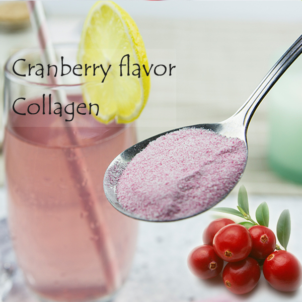 Cranberry Flavor Fish Collagen Solid Drink	
