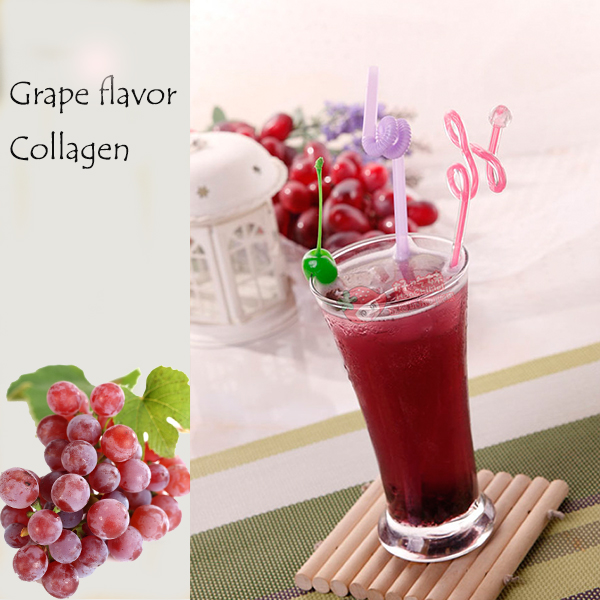 Grape Flavor Fish Collagen Solid Drink