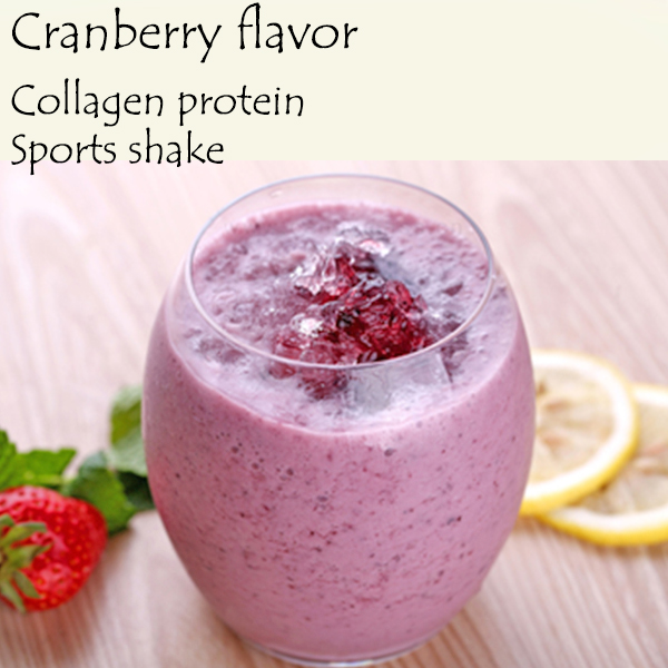 Fish Collagen Protein Sports Shake (Cranberry)