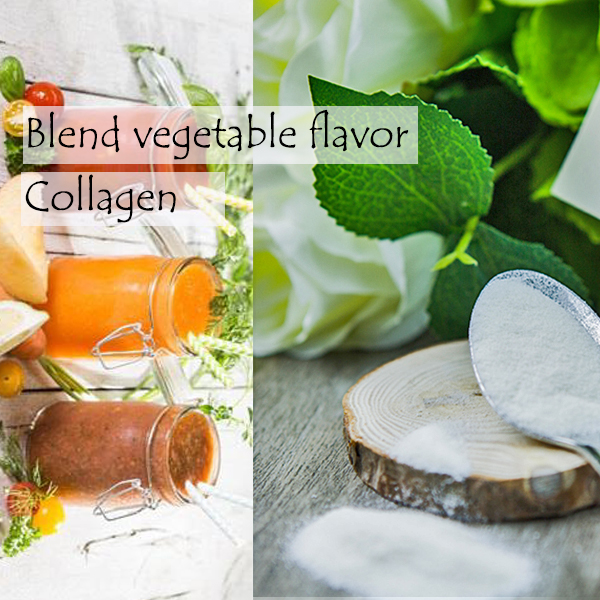 Blend Vegetables Flavor Bovine Collagen Solid Drink