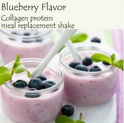 Fish Collagen Protein Meal Replacement Shake (Blueberry Flavor)