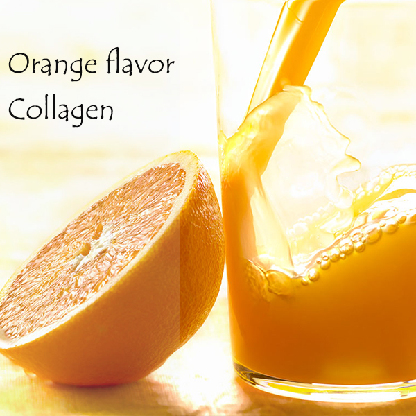 Orange Flavor Bovine Collagen Solid Drink