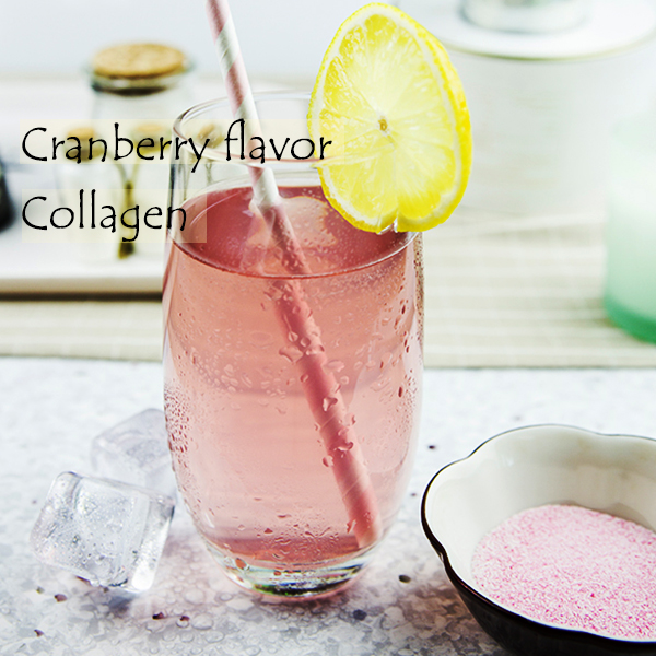 Cranberry Bovine Collagen Solid Drink