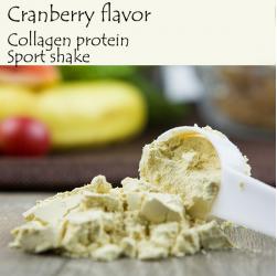 Bovine Collagen Protein Sports Shake (Cranberry)