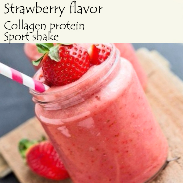 Bovine Collagen Protein Sports Shake (Strawberry)