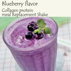 Bovine Collagen Protein Meal Replacement Shake （Blueberry Flavor）