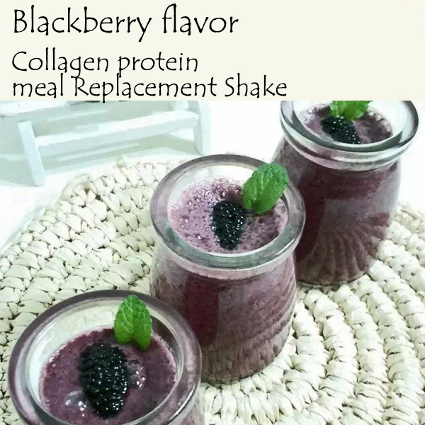 Collagen Protein Meal Replacement Shake（Blackberry Flavor)