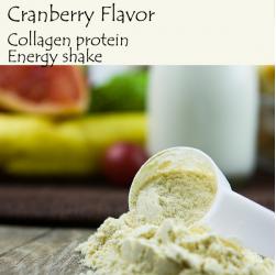 Bovine Collagen Protein Energy Shake (Cranberry)